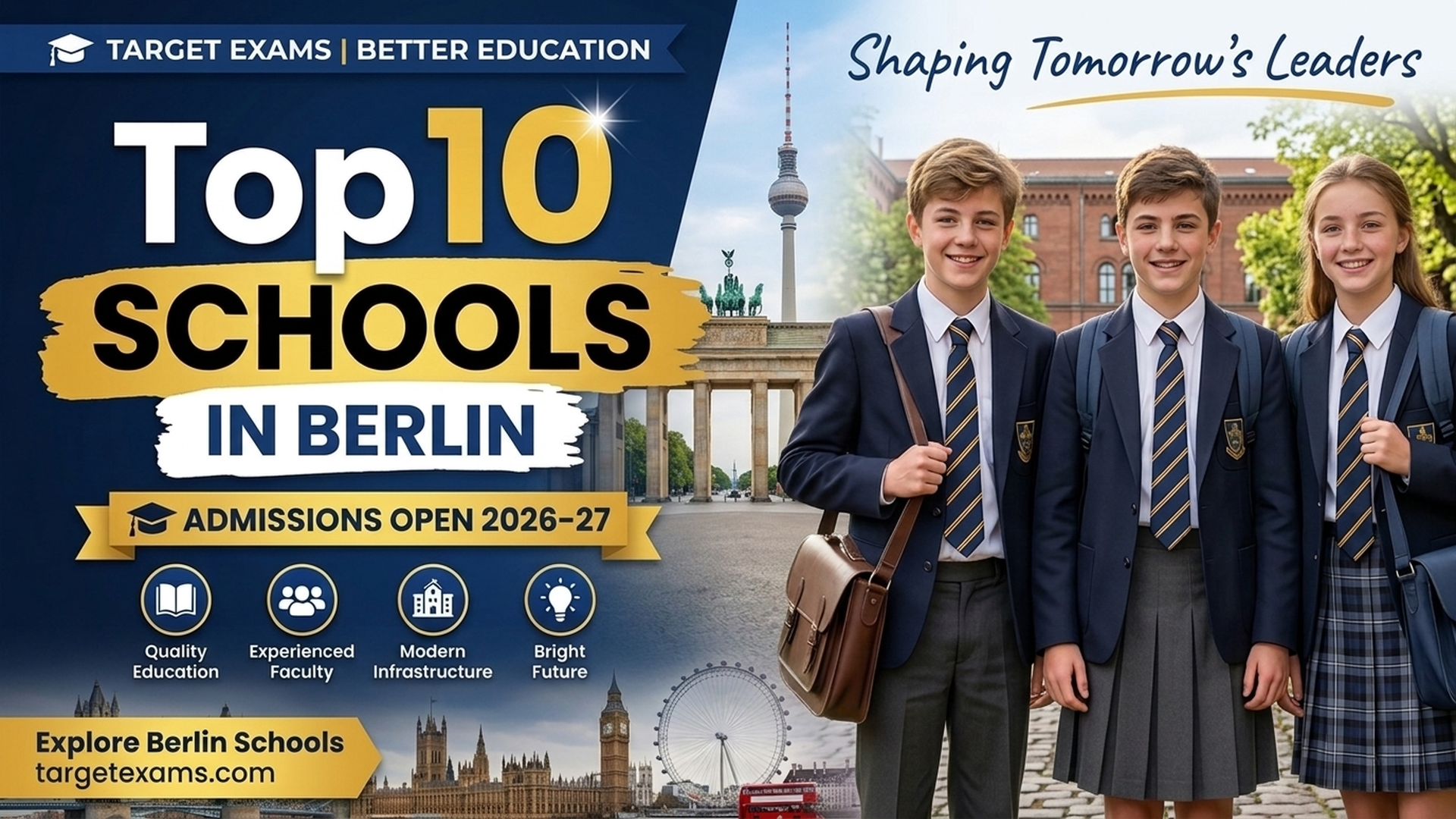 Top 10 Schools in Berlin, Germany (2026–2027): Rankings, Fees & Admissions