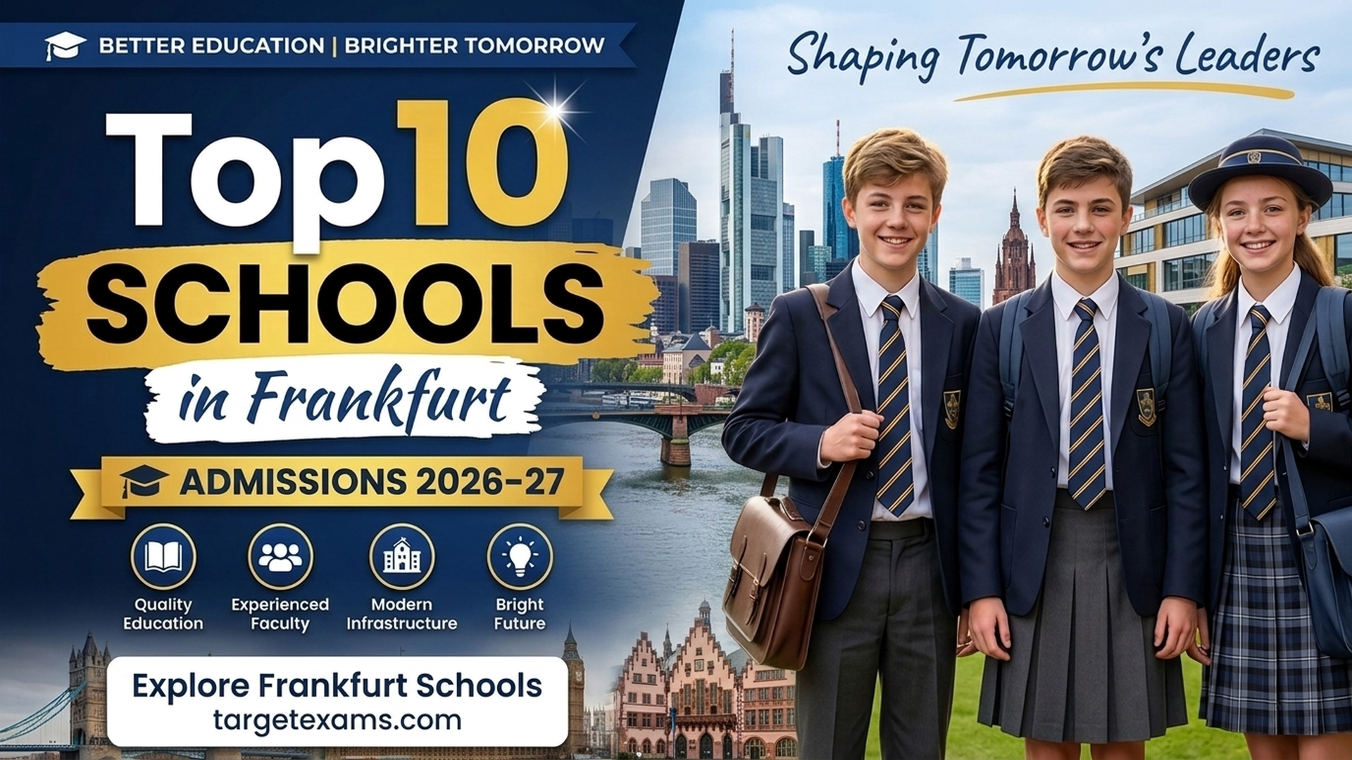 Top 10 Schools in Frankfurt, Germany (2026–2027): Rankings, Fees & Admissions