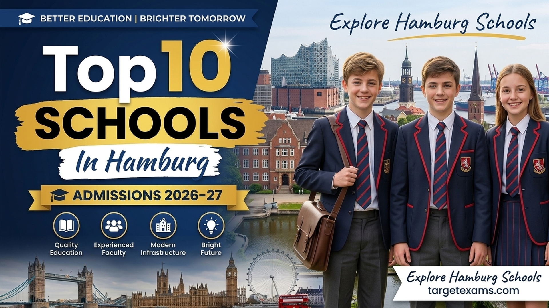 Top 10 Schools in Hamburg, Germany (2026–2027): Rankings, Fees & Admissions