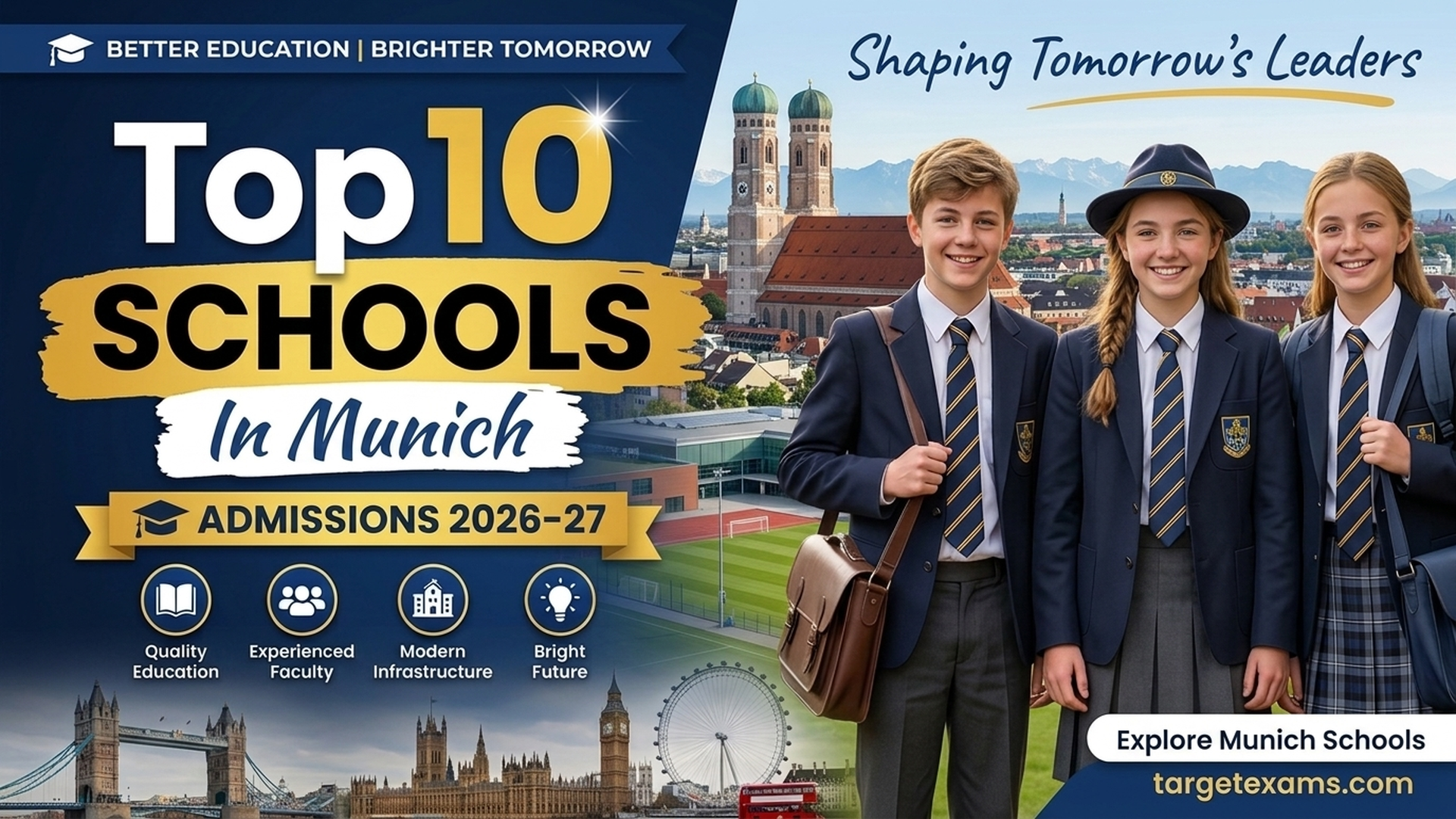 Top 10 Schools in Munich, Germany (2026–2027): Rankings, Fees & Admissions