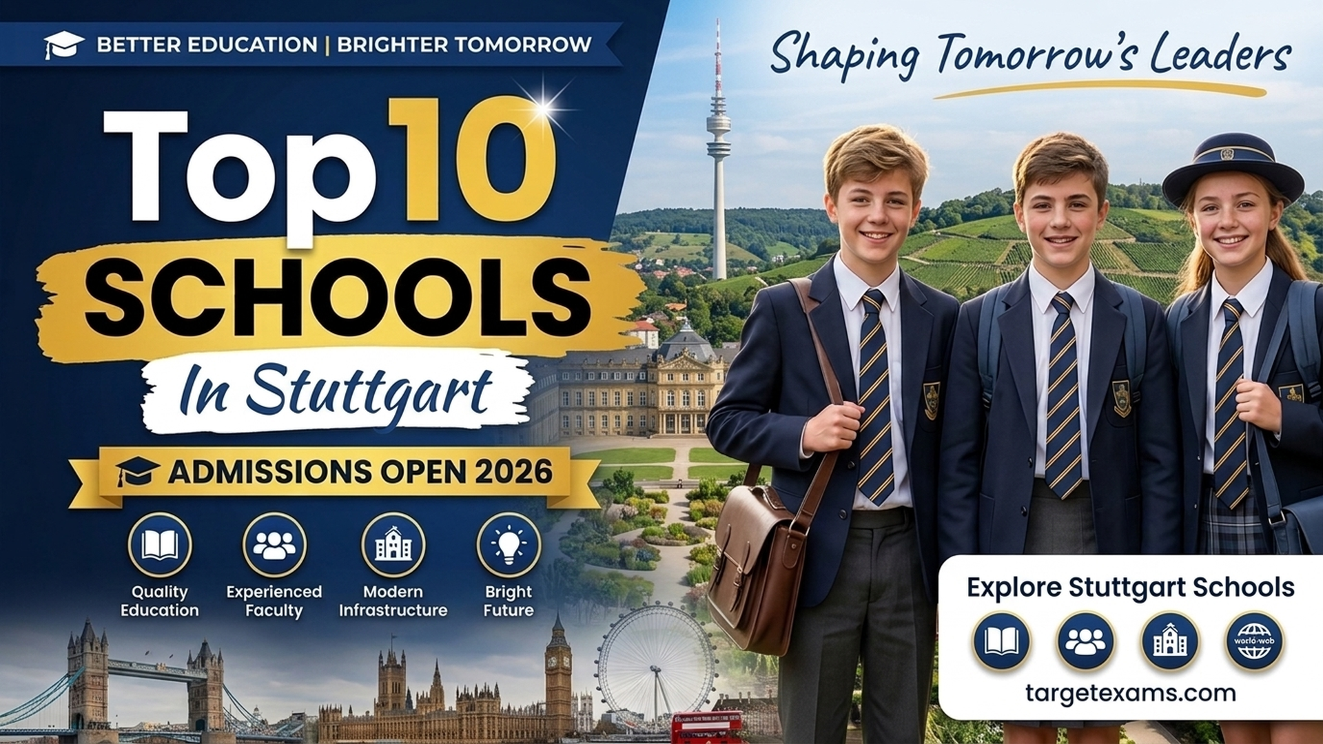 Top 10 Schools in Stuttgart, Germany (2026–2027): Rankings, Fees & Admissions
