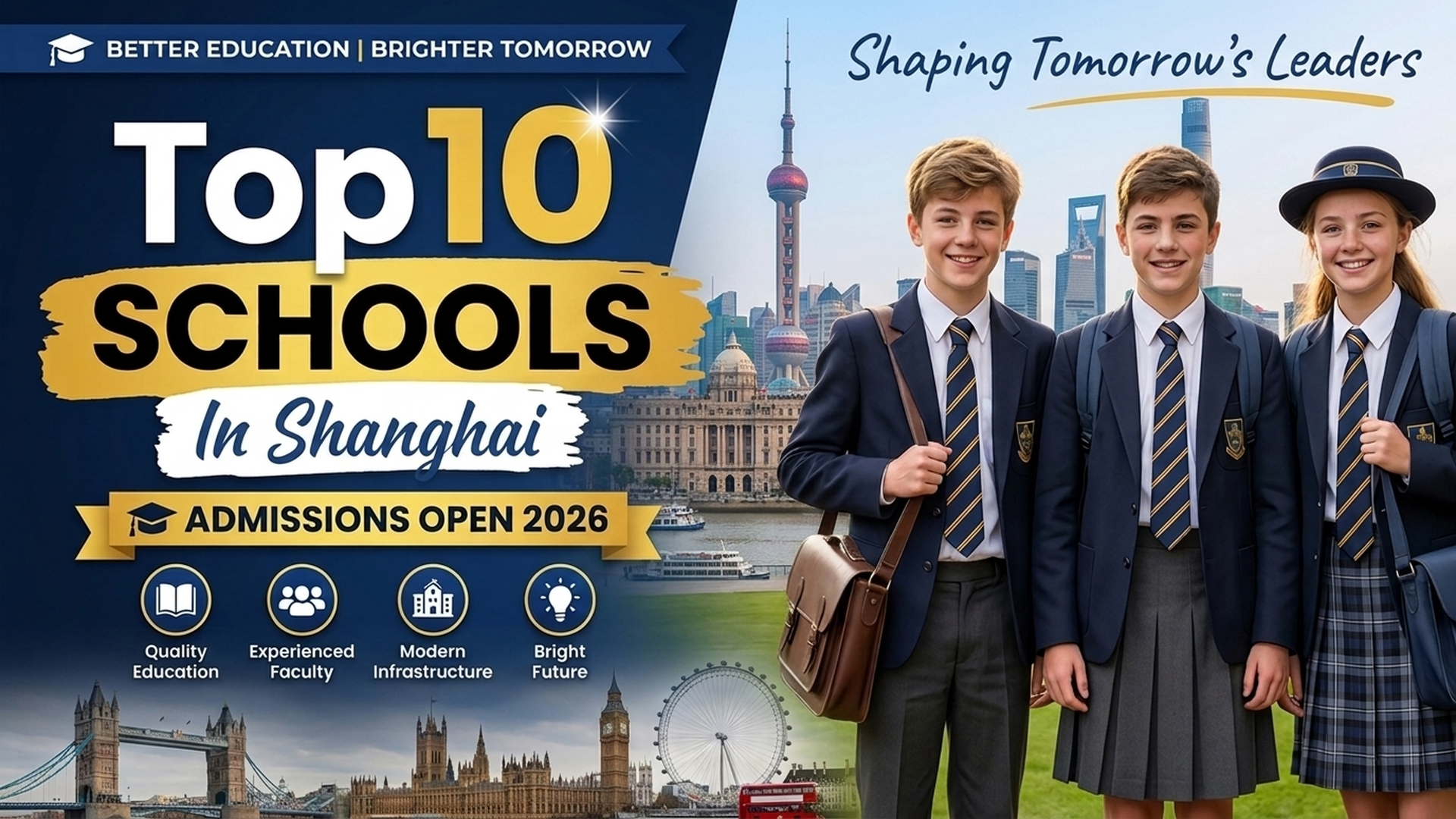 Top 10 Schools in Shanghai, China (2026–2027): Rankings, Fees & Admissions