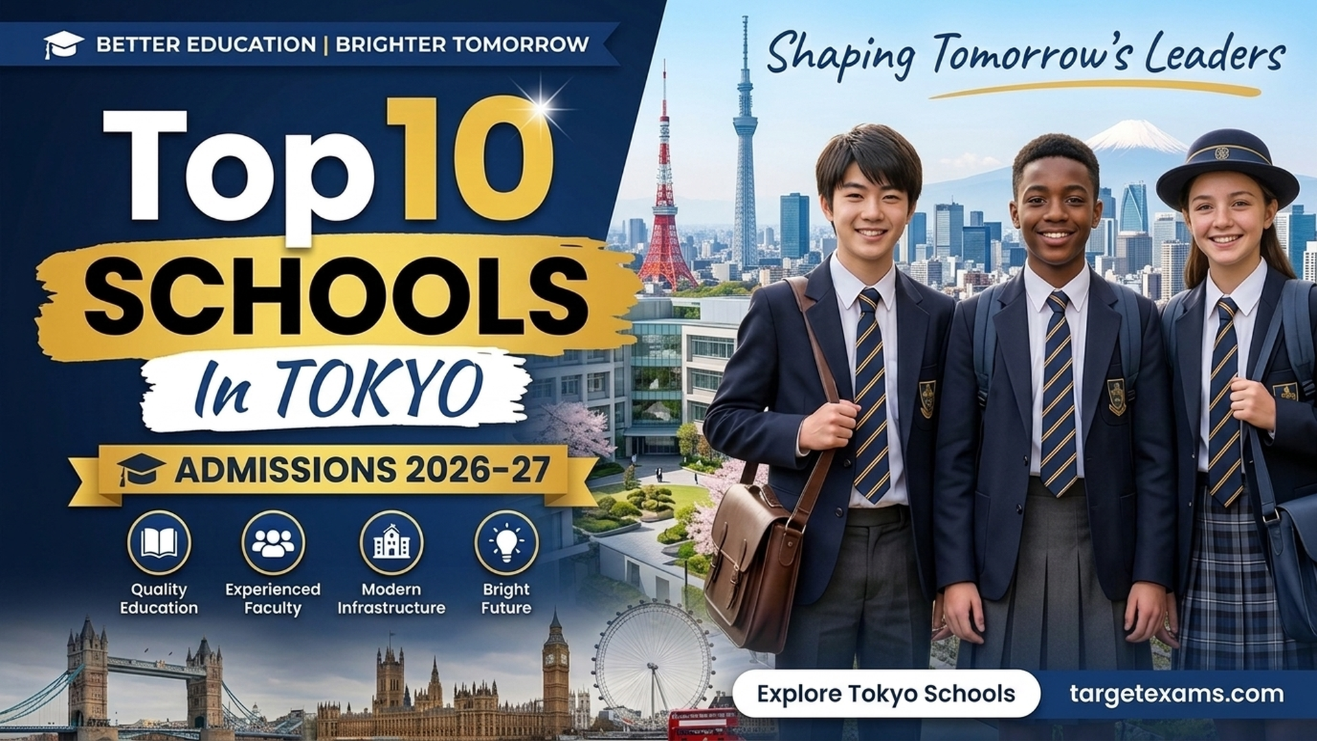 Top 10 Schools in Tokyo, Japan (2026–2027): Rankings, Fees & Admissions